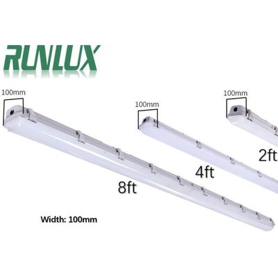 Lâmpada de garagem LED de vapor de poupança de energia com 50000 horas de vida útil e IP66 IK10