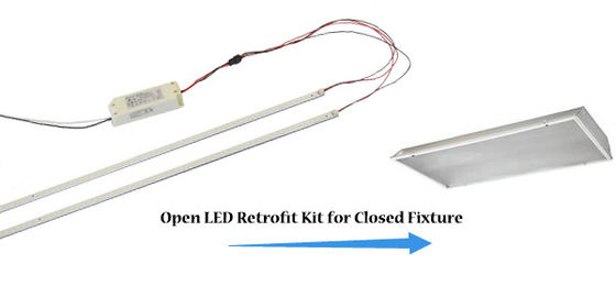 Poupança de energia Dimming LED Magnético 5CCT 3P Selecionável Instalação rápida Kit de adaptação linear