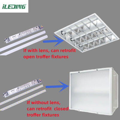 Poupança de energia Dimming LED Magnético 5CCT 3P Selecionável Instalação rápida Kit de adaptação linear