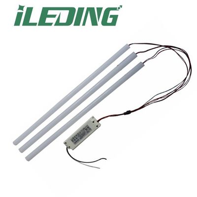 Retrofit magnético de poupança de energia Dimming LED 3CCT 3P Bateria selecionável Instalação rápida Kit de retrofit linear