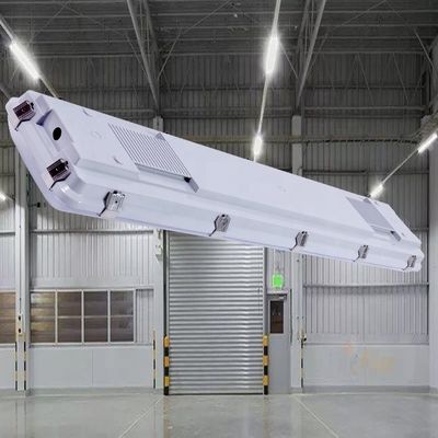 LED Vapor Tight High Bay Hexagon Working Light Fornecimento de energia DC e Instalação do projeto para armazém