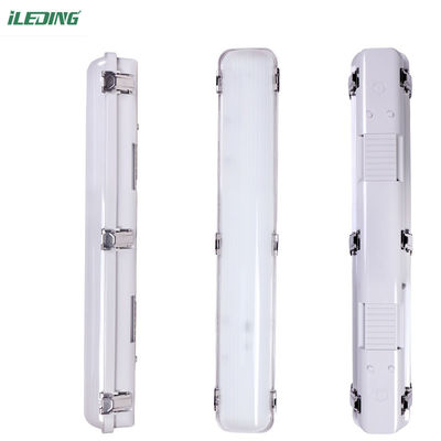 Industrial 60W 4FT LED Vapor Tight Garage Light Fixture IP67 condutor à prova d'água 120-277V / 120-347V