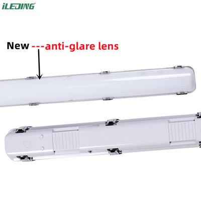 Industrial 60W 4FT LED Vapor Tight Garage Light Fixture IP67 condutor à prova d'água 120-277V / 120-347V