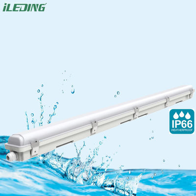 50000 Horas de Tempo de Trabalho À Prova de Umidade 4FT 5FT LED Vapor Tight Garage Light Fixture For Storage
