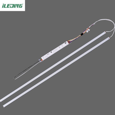 DLC 140Lm/W Magnetic LED Light Troffer Kit de adaptação linear para o mercado dos EUA Ajuste 5CCT