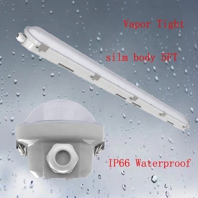 4FT Tri Proof LED Light Fixture 42W Linear Vapor Tight Light Para Armazenamento de Alimentos Durável