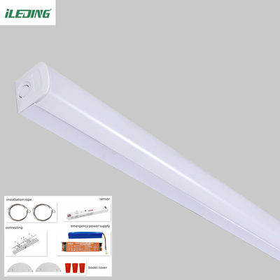 Controle de sensor 2FT 4FT 8FT Led Linear Batten Light 35w 46w 65w Shop Light Fixture 120-347V