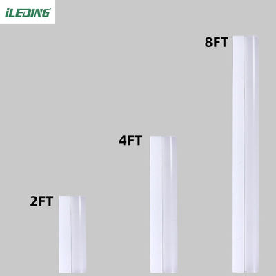 Controle de sensor 2FT 4FT 8FT Led Linear Batten Light 35w 46w 65w Shop Light Fixture 120-347V