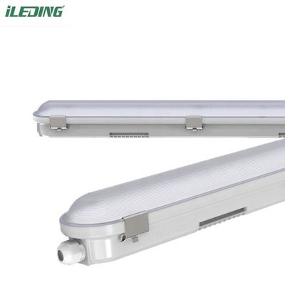 Armazém de garagem 5FT IP66 LED Tri Proof Fixture Vapor Tight Dimmable Light 55W AC 110V ±10%