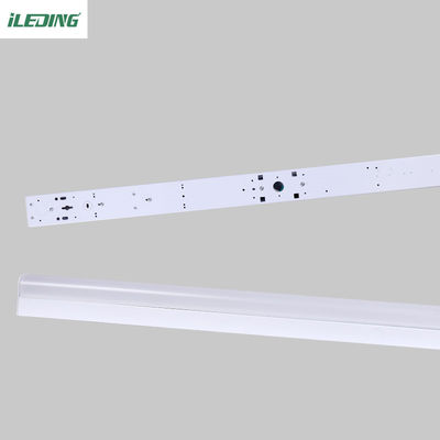 Controle de sensor 2FT 4FT 8FT Led Linear Batten Light 35w 46w 65w Shop Light Fixture 120-347V