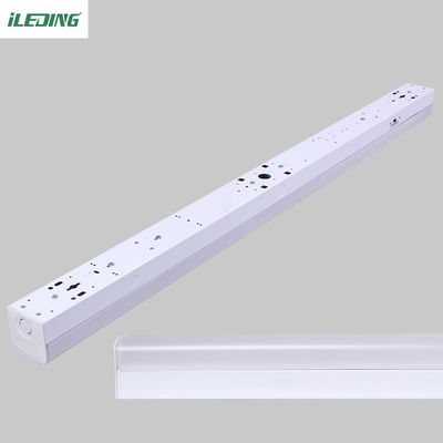 Instalação de iluminação interior LED Batten para escritório passagem supermercado 46w 65w 50000 horas de vida útil