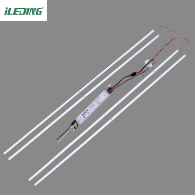 ETL DLC 32W Troffer Retrofit Kit para 4FT LED magnético 2*4 2*2 Light Linear retrofit Kit