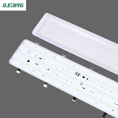 150lm/w 4FT 40500LM 270W LED Vapor Tight High Bay Warehouse Light Fixture IP67 Impermeável
