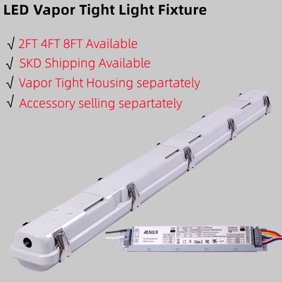Atualizar para 4FT 60W Led Vapor Tight Light Housing Kit e 5- para desempenho ideal