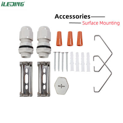 4FT Workshop LED Vapor Tight Garage Light Fixture Temperatura de cor de luz diurna e classificação de resistência à água IP66