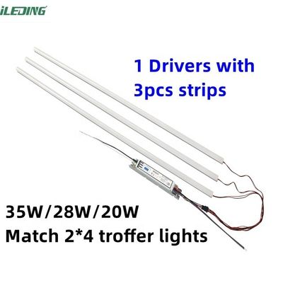 120-277V 120-347V 80 CRI Ajustar 3 CCT Iluminação interior Led magnético retrofit linear Kitchen Kitchen Sensor de movimento