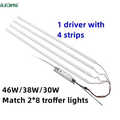 120-277V 120-347V 80 CRI Ajustar 3 CCT Iluminação interior Led magnético retrofit linear Kitchen Kitchen Sensor de movimento