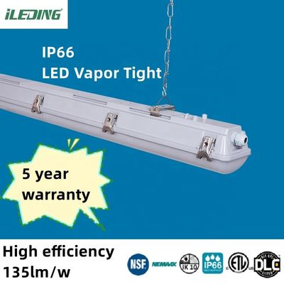 Difusor de policarbonato transparente LED Vapor Luminosa Apertada Garagem de Lavar Automóveis Impermeável