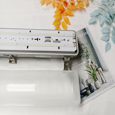 Difusor de policarbonato transparente LED Vapor Luminosa Apertada Garagem de Lavar Automóveis Impermeável
