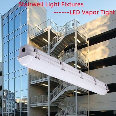 120-277V/120-347V 60W 4FT Led Vapor Tight Tri Proof Light Fixture para estacionamento de automóveis