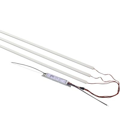 Fonte de luz LED SMD 2ft 4ft 8ft 150Lm/W Lente de PC Lâmpadas Magnéticas Kit de adaptação linear