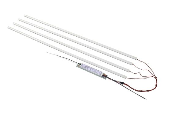 Fonte de luz LED SMD 2ft 4ft 8ft 150Lm/W Lente de PC Lâmpadas Magnéticas Kit de adaptação linear
