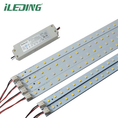 160lm/w Material magnético 2' X 4' Troffer Kit de adaptação linear para motorista de montagem magnética