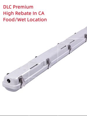120-277V Voltagem de entrada 35W LED Vapor Tight Garage Light Fixture para iluminação industrial