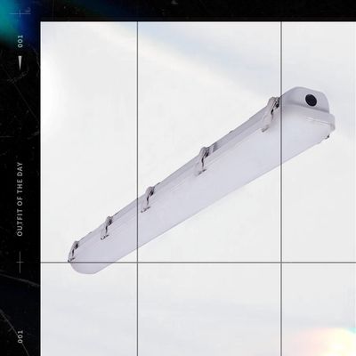 120-277V Voltagem de entrada 35W LED Vapor Tight Garage Light Fixture para iluminação industrial