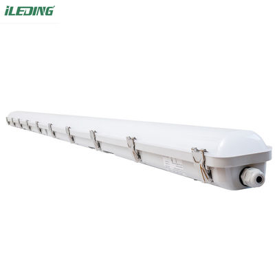 Material PC 8FT 110W LED Vapor Tight Tri Proof Light IP66 NEMA 4X para lavagem de carros agrícolas