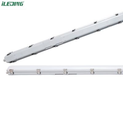 Material PC 8FT 110W LED Vapor Tight Tri Proof Light IP66 NEMA 4X para lavagem de carros agrícolas