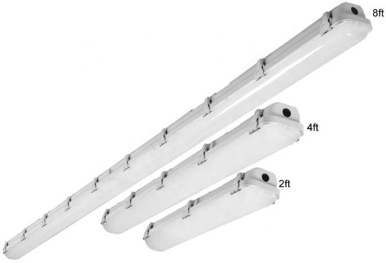 ETL DLC Listed LED Vapor Tight Light 4FT 46W 38W 30W para Armadilhas Tri-proof do Armazém