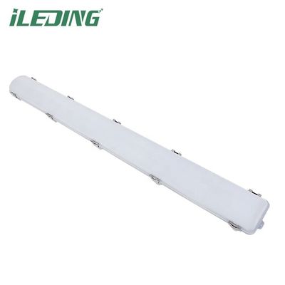 Iluminação de garagem de LED à prova d'água com suporte de escurecimento e alto índice de renderização de cores