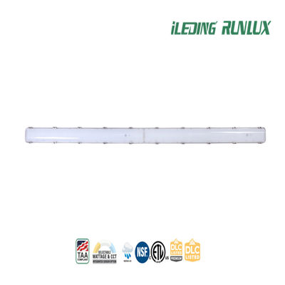 Resistência à geada IP66 de policarbonato LED linear de vapor de luz 2FT-8FT