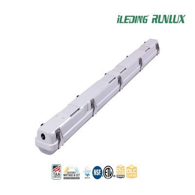 5VA FLR 140LPW 3500-5000K comutável 0-10V escurecimento ajustável LED luminária estanque ao vapor