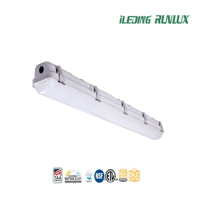 5VA FLR 140LPW 3500-5000K comutável 0-10V escurecimento ajustável LED luminária estanque ao vapor
