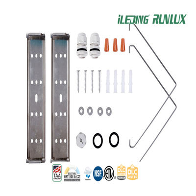 Polycarbonate Commercial LED Vapor Tight High Bay com resistência ao impacto IK10