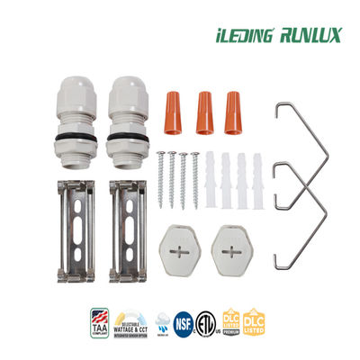 Luz triproof LED selecionável com lente de policarbonato e atenuação de 0-10V