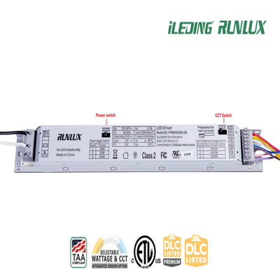 Easy Switch CCT 3500K-4000K-5000K Kit de adaptação magnética LED com lente de policarbonato
