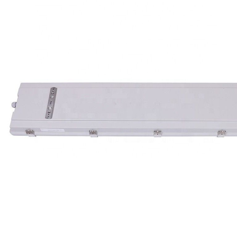 100W 3500K 4FT LED Vapor Tight High Bay IP67 com difusor de policarbonato transparente