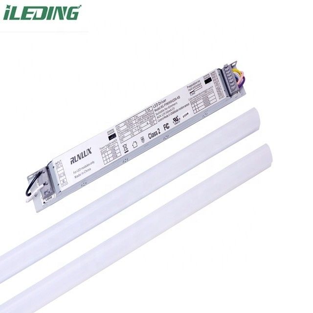 Retrofit magnético de poupança de energia Dimming LED 3CCT 3P Bateria selecionável Instalação rápida Kit de retrofit linear