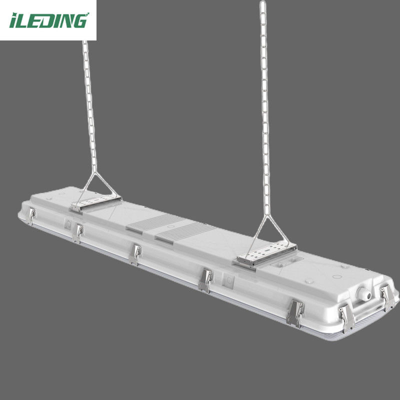 Controle de sensores 200W LED Vapor Tight High Bay Utilização comercial para Armazém IK10 IP67 Impermeável