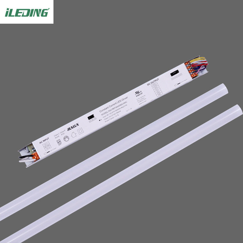 DLC 140Lm/W Magnetic LED Light Troffer Kit de adaptação linear para o mercado dos EUA Ajuste 5CCT