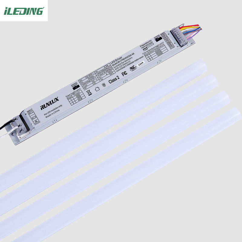 Remote Control LED Kit de retrofit Linear Extrusion Housing Channel com comprimento de 4FT e cobertura de PC