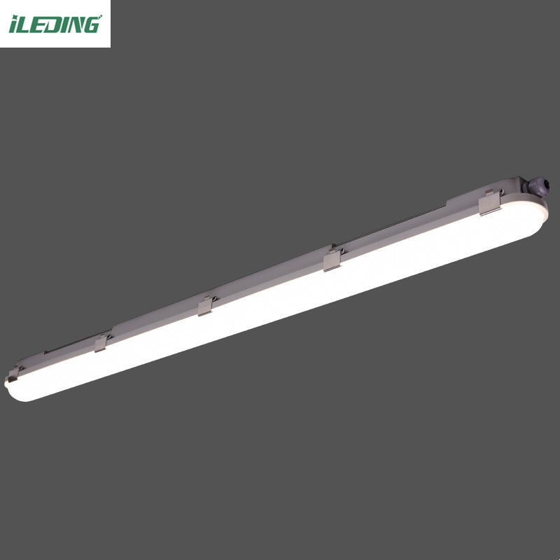 Armazenamento Frio Industrial IP66 IK10 5FT 55W Tri-Proof Low Bay LED