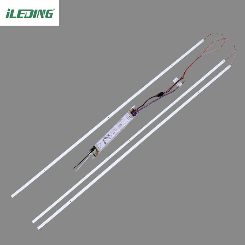 ETL DLC 32W Troffer Retrofit Kit para 4FT LED magnético 2*4 2*2 Light Linear retrofit Kit