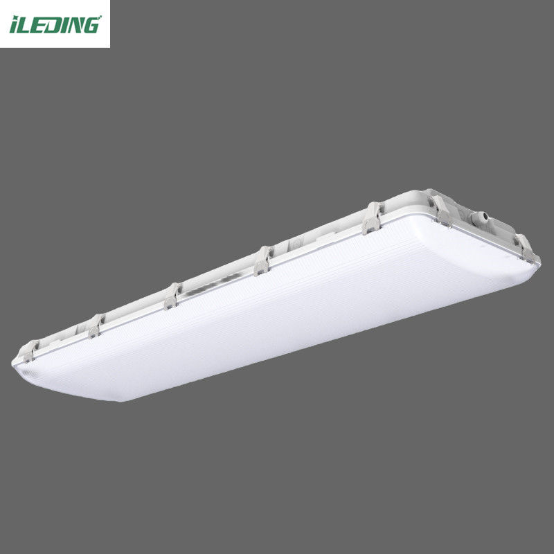 150lm/w 4FT 40500LM 270W LED Vapor Tight High Bay Warehouse Light Fixture IP67 Impermeável