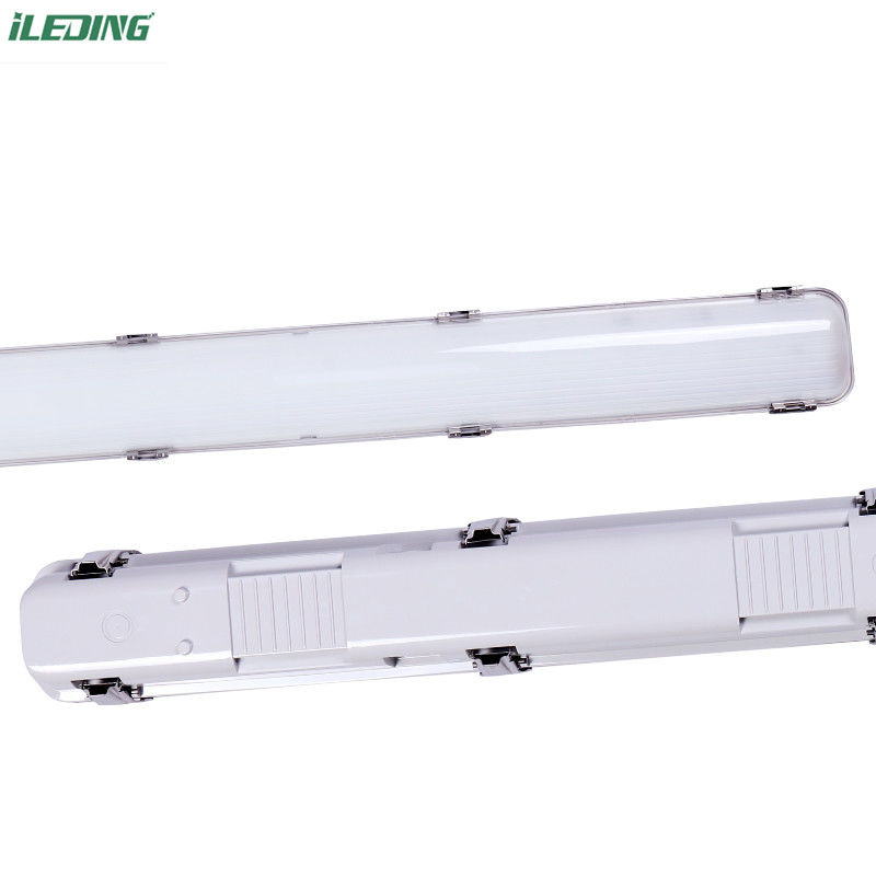 5- 4FT Led Vapot Tight Linear Tri-proof Storage Light Fixture Housing para comercial