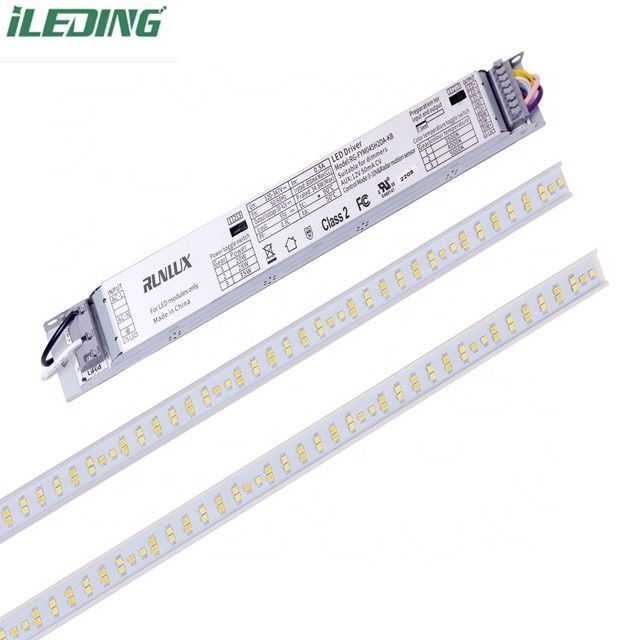 Kit de adaptação linear Luz 46W Armadura com 85 CRI Ra e condutor 120-277V / 120-347V