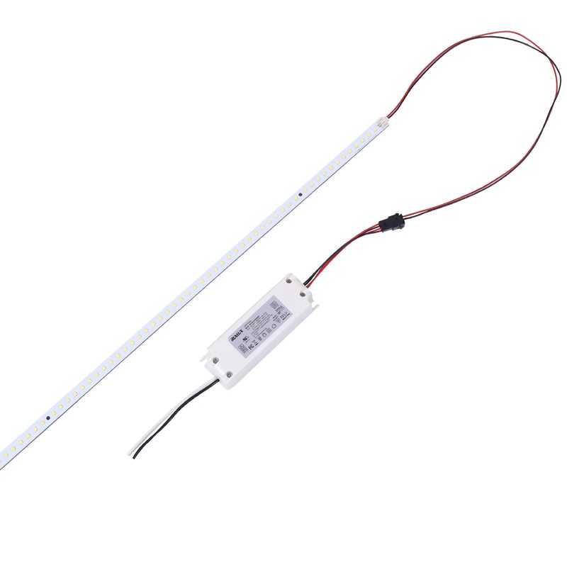 Ajustável 3 Potência 3CCT Led Kit retrofit linear Magnético 2FT 35W Troffer luminária